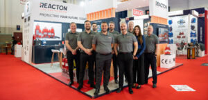 Reacton Fire Suppression UK team celebrating the Kings Award for Enterprise Innovation 2026